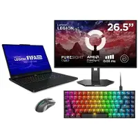 Lenovo Legion Pro 7i + Legion 27Q-10 OLED Monitor, Legion Keyboard & Mouse Intel Core Ultra 9 290HX Plus Processor E-cores up to 4.70 GHz P-cores up to 5.50 GHz, Windows 11 Home 64, 1 TB SSD M.2 228
