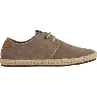 Pepe Jeans for man. PMS10314 Tourist Claic taupe leather trainers (43), Flat, Laces, Casual, Sustainable