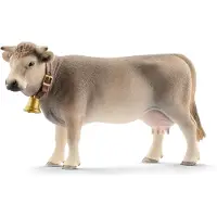 Schleich Braunvieh Cow - Multi/patterned - ONE SIZE