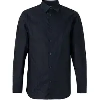 Armani Exchange for man. XM001587AF16631UB101 Shirt Regular Fit navy (L), Casual, Cotton, Classic, Long sleeve