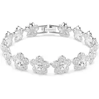Swarovski Rannekoru hopea / läpinäkyvä