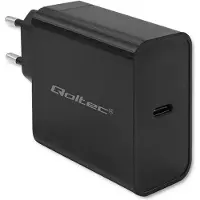 Qoltec Super Quick PD charger 1xUSB C, 65W, 5 20V