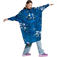 Rainkiss Japanese Blossom -sadeponcho