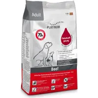 Platinum - Aikuinen Naudanliha+peruna 1,5 kg - Koirat - Koiranruoka - Kuivaruoka