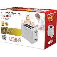 Esperanza EKT001 Caprese 2 slice(s) 600 W White
