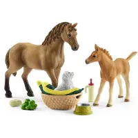Schleich 42432 Horse Clubin Sarahin eläinvauvanhoitosarja
