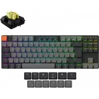 Keychron K1v6 Low Profile QMK Langaton Näppäimistö [Gateron Banana] - Vaaleanha