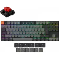 Keychron K1v6 Low Profile QMK Langaton Näppäimistö [Gateron Red] - Vaaleanharma