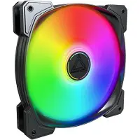 Montech HP140 ARGB PWM, Tuuletin, 14 cm, 1760 RPM, Musta (HP140 ARGB PWM Black)