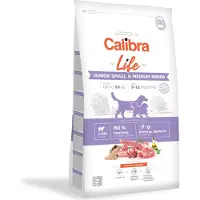 Calibra Dog Life Junior Small Medium Breed Lamb - koiran kuivaruoka - 2,5kg