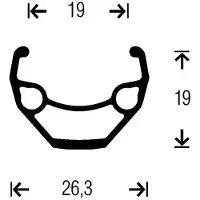 Gurpil Nainer 29´´ 6b Disc Maastopyörän Etupyörä