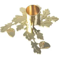 Pluto Design Oak kynttilänjalka Kulta