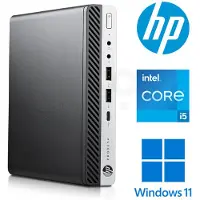 HP Tietokone 600G4 mini i5-8500T 8gb 256 M.2 NVME W11P wifi Renew