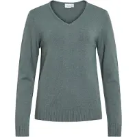 Vila Ril Knit V-aukkoinen Neulepaita