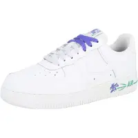 Nike Matalavartiset tennarit 'Air Force 1 '07' vihreä / violetinsininen / valkoinen