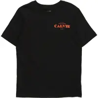 Calvin Klein Jeans Paita 'Logo Graphic' punainen / musta