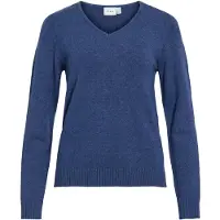 Vila Ril Knit V-aukkoinen Neulepaita