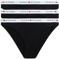 Tommy Hilfiger 3 Pack Bikini - Black - M