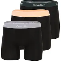 Calvin Klein Boxer Brief 3Pk - Black - XL