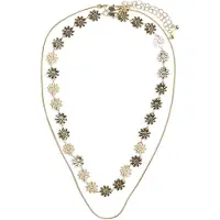 Pieces Pcgessa Necklace 2-Pack - Gold - ONE SIZE