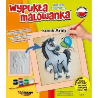 Hobby Hall 3d-reliefmaalaus "arabian hevonen" - luova sarja lapsille