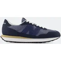 New Balance for man. M237V1_LI Shoes 237 blue (40.5), Flat, Suede, Laces, Casual