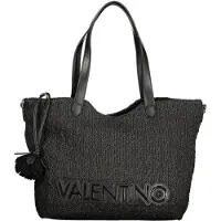 Valentino for woman. VBS7GG01PAG Shopper bag black (OSFA), Casual, Polyurethane