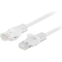 Lanberg patch cable - 25 cm - white - Valkoinen