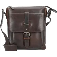 Leonhard heyden Roma Crossbody-laukku Nahka 23 cm Ruskea