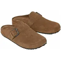 Pepe Jeans for man. PMS90123 Corby brown leather clogs (44), Flat, None, Casual