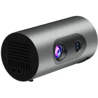 Zandona Q8 Android 13 WIFI 6 4K Aluminum Portable Cinema Home Outdoor Projector Supports Power Bank Charging EU Plug