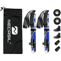 INF Ultrakevyet vaellussauvat 5 osaa 1 pari Blue