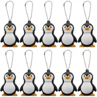 Semoic 10X 32GB Novelty Cute Baby Penguin USB 2.0 Flash Drive Data Memory Stick Device - Black and White