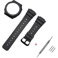 INF TPU-kellonranneke Casio GA-2100/2110:lle - musta