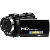 INF Videokamera 1080P / 24MP / 16x zoom ja käännettävä LCD-näyttö