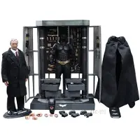 Hot toys figuuri MMS235 - DC Comics - The Dark Knight - Batman Armory With Alfred Pennyworth