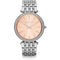 Michael Kors UUSI MK3218 Ladies Darci Pink Stainless Steel UK SELLER WARRANTY