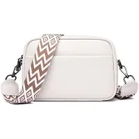 INF Crossbody Laukku Olkahihnalaukku PU-nahkaa Valkoinen