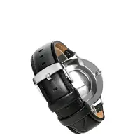 INF Retro kellon ranneke aitoa nahkaa DW-kelloille 20 mm Black