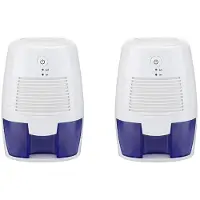 Semoic 2X 500MLPortable Dehumidifier Mute Moisture Absorbers Air Dryer for Room Office Kitchen Deodorizer Air Dryer USB Plug