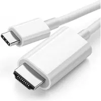 INF USB-C-HDMI-kaapeli 4K UHD 2 metriä