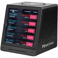 Zandona MO01 TV 770KH/S 17W BTC SOLO Lotterys Miner with Market Display Speaker 3in1 Wireless Charger BR Plug