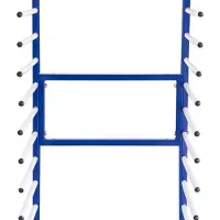 MonsterShop 2-suuntainen liitin yhdistelmäsuihkukuivaustelineen vaunulle (erotin)