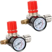 Semoic 2X 1/4 Inch Pressure Reducer, EU Standard Pressure Regulator