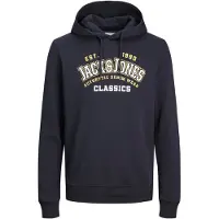 Jack & Jones Logo 2 Col 23/24 Hoodie Sininen M Mies