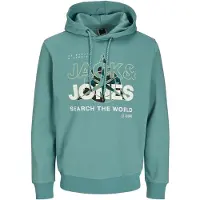 Jack & Jones Collegepaita 'JJHunt' keltainen / vihreä / musta / valkoinen
