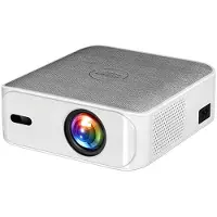 Zandona T30 Intelligent Android WiFi Projector Home Cinema Bedroom Wall Projection Portable Mobile Projector UK PLUG