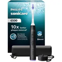 Philips Sonicare 6500 HX7411/02 sonic-sähköhammasharja Black 1 kpl