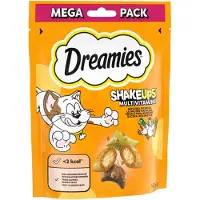 Dreamies 4x165g Shakeups Multivitamins siipikarja-piknik kissanherkku