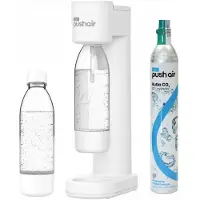 Dafi PUSHAIR vesikyllästin Dafi valkoinen sifoni + CO2 patruuna + 0.7 pullo